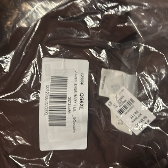 VS PINK BASE STRETCH CROP BABY TEE - Picture 6 of 9